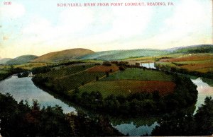 Pennsylvania Reading Schuylkill River From Point Lookout