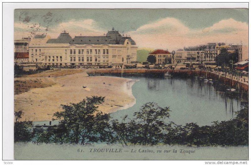 Le Casino, Vu Sur La Touque, Trouville, Calvados, France, 1900-1910s