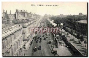 Paris - 1 - Rue de Rivoli - Old Postcard