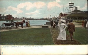 Tuck Asbury Park New Jersey NJ Lake Avenue c1910 Vintage Postcard