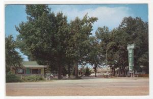 Millers Motel Metropolis Illinois 1957 postcard