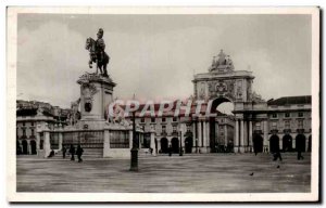 Postcard Old Lisboa Praca do Comereio