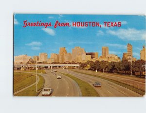 Postcard Greetings from Houston, Texas