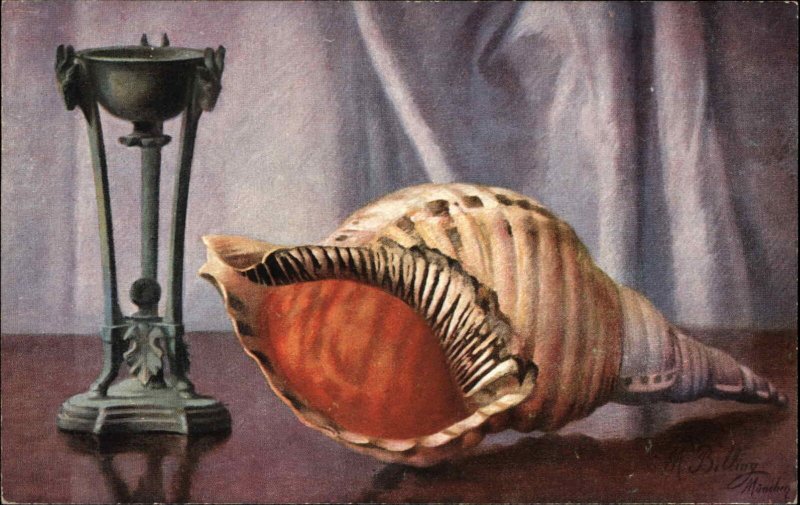 Vintage still life sea shells (4)