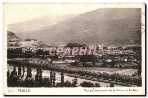 Old Postcard Vizille General View from the road Laffrey