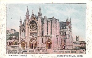 St Comans Cathedral Queenstown Ireland Writing on back 