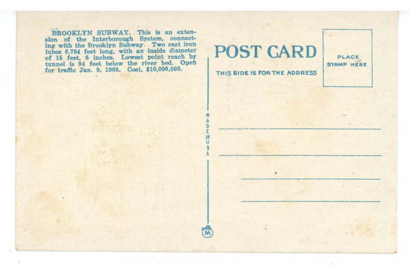 NY - New York City. Brooklyn Subway