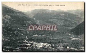 Old Postcard Vallee Bourg St Maurice and the Col du Petit St Bernard