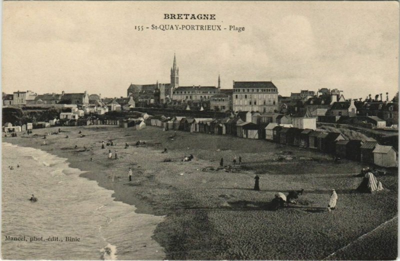 CPA AK St.Quay-Portrieux Plage FRANCE (1139446)