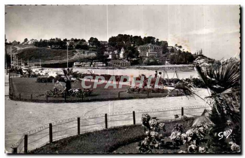 Old Postcard Perros Guirec Beach Trestraou