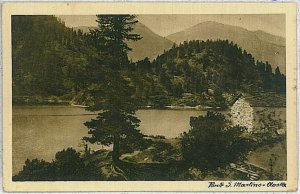 31784 AOSTA province vintage postcard - Pont-Saint-Martin-