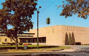 Poughkeepsie High School, Poughkeepsie, N.Y., Early Postcard, Unused