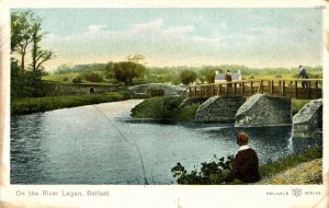 UK - Ireland, Belfast. On the River Lagan
