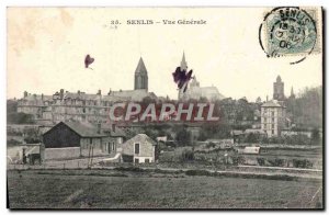 Old Postcard Senlis Vue Generale