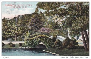 Bridge in White's Park,  Concord,  New Hampshire,   PU_1905