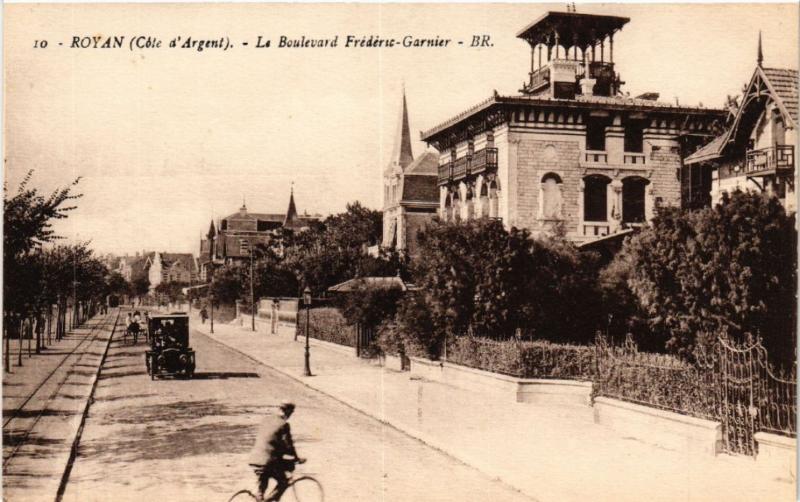 CPA ROYAN - Le Boulevard Frédéric-Garnier (480828)