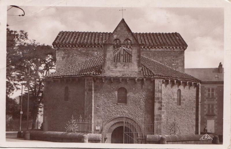 BF27348 poitiers baptistere st jean   france  front/back image