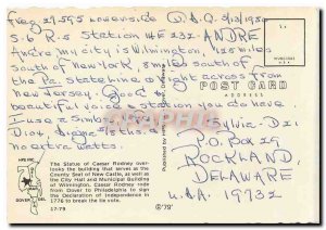 Postcard Modern Caesar Rodney Square Wilmington Delaware