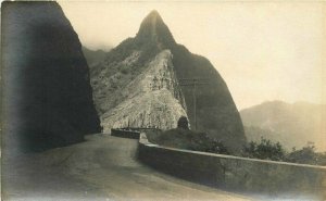 1920s Pali Gap Hawaii Honolulu RPPC Photo Postcard 20-698
