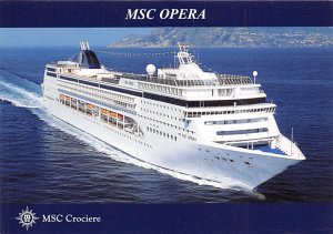 MSC Opera Mediterranean Shipping Cruises Ship 