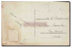 Old Postcard Parame The Beach Stamp Daguin