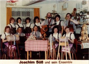 CPM AK Joachim Süß und sein Ensemble SINGER (780152)