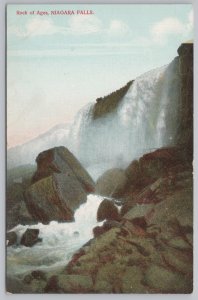 State View~Rock of Ages @ Niagara Falls~Vintage Postcard