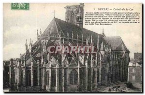 Nevers - Cathedrale St Cyr - Old Postcard