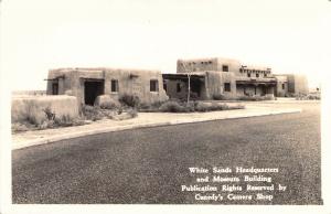 RPPC Real Photo, White Sands HQ, NM, Old EKC Back Postcard