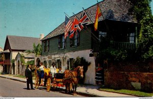 Florida St Augustine Oldest House 1971