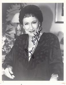 Jean Stapleton GIANT Undedicated Hand Signed Photo