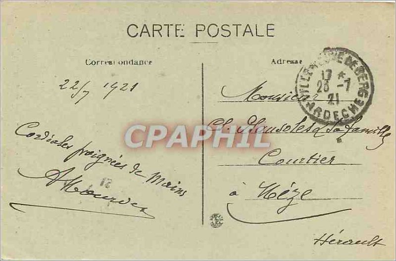 Old Postcard LYON-book-Monument Square R�publique