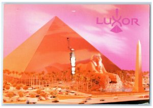 1993 New Luxor Pyramid Egypt Great Sphinx Giza Desert Collector Vintage Postcard
