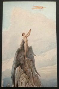 Mint Artistic Color Picture Postcard PPC S Solomko Dream Of Icarus