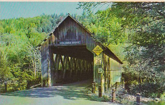 Covered Bridge Coloumbia Vermont