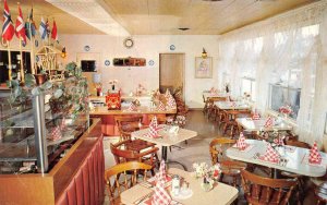 CARMEL, CA California PERNILLE RESTAURANT~Coffee Shop Interior ROADSIDE Postcard