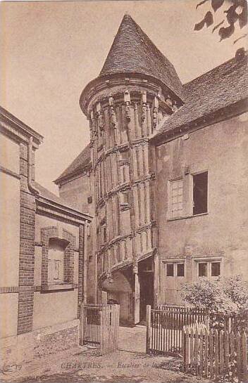 France Chartres Escalier de la Reine Berthe