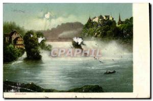 Old Postcard Rheinfall