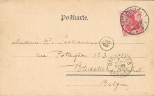 Germany Das Stift zu Kyllburg Vintage Postcard 07.97