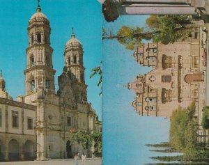 Mexico Mexican Zapopan Jal Virgin Chapel 1960s 2x Postcard