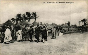 CPA AK SÉNÉGAL-10. Route de N'Dartout (331165)