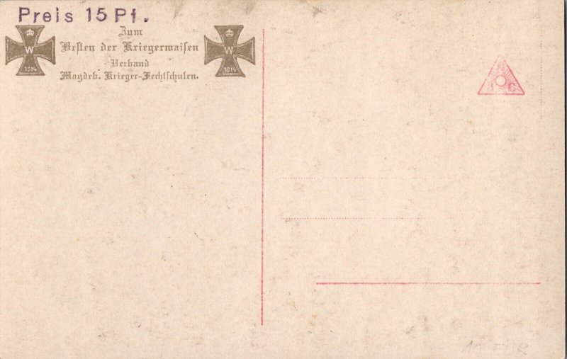 Mint Germany Aviation WW1 Pilot First Lt Max Immelmann Portrait RPPC Postcard