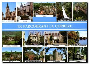 Postcard Modern Parcouorant Correze