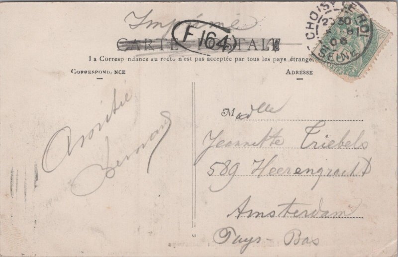 France Choisy-le-Roi Station du Tramway Vintage Postcard C296