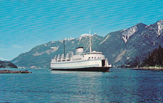 Ferry M V Langdale Queen British Columbia