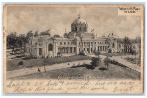 1904 World's Fair Missouri State Building St. Louis Missouri MO Antique Postcard