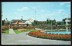 Ontario TORONTO Canadian National Exhibition Beautiful Flower Gardens Grounds