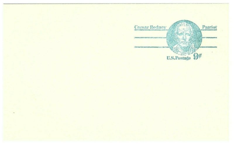 Lot of 3 Blank Caesar Rodney Patriot John Wsitherspoon Lincoln Stamp Postcard-