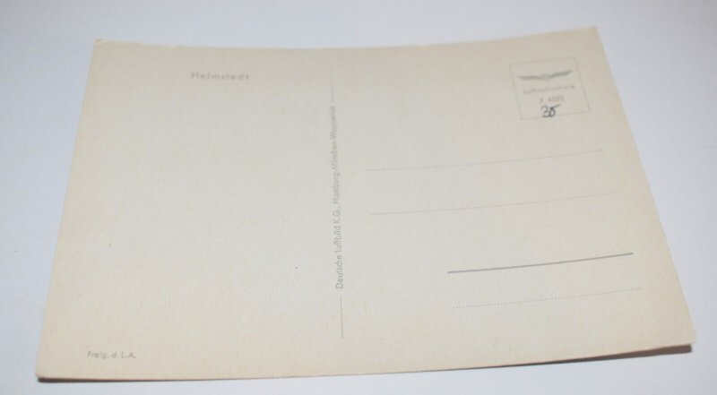 Helmstedt Germany Postcard Deutsch Luftbild K. G.