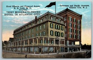 Atlantic City NJHotel ElberonFireproof AnnexRB Ludy MD Proprietorc1910 PC